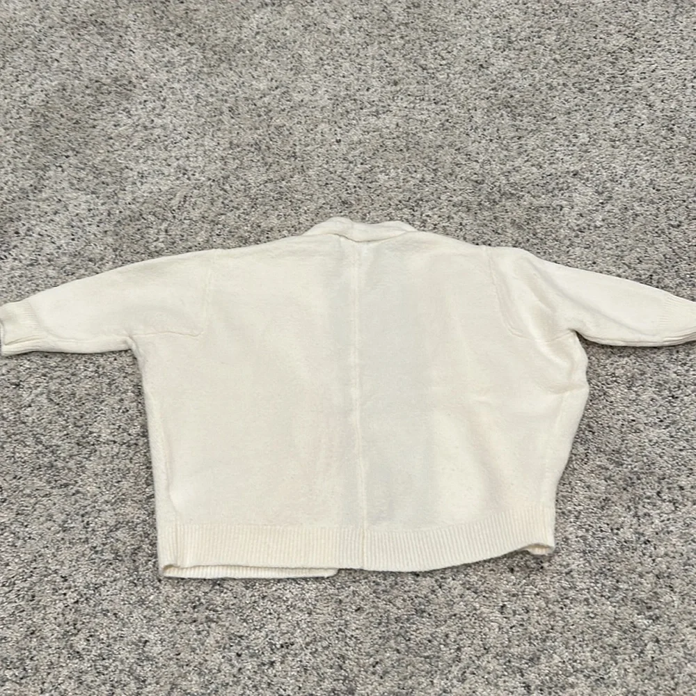 Old navy super soft cream cardigan
